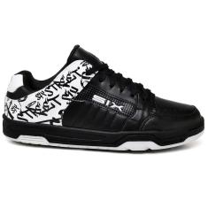 Tenis de Skate Masculino Six Dover Estilo Conforte e Durabilidade Profissional Preto