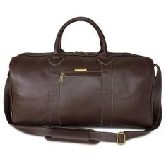 Mala de Bordo Bolsa de Viagem De Couro Espaçosa Resistente - Le Voyage