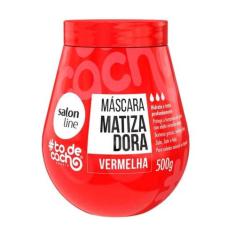 Máscara de Hidratação Tô De Cachos Matizadora Vermelha 500g - Salon Li