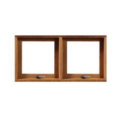Janela Maxim-Ar Panorâmica 60cm Reta em Madeira Maciça Cedro Arana Cas