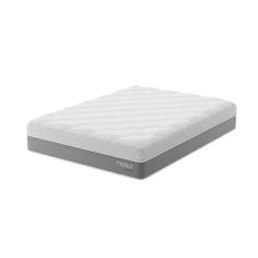 Colchão Viúva Sublime Espuma Viscoelástica (32x128x188) Cinza e Branco