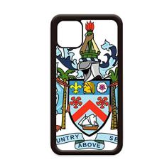 Capa com emblema nacional de São Cristóvão e Névis para iPhone 11 Pro Max para Apple Mobile Case