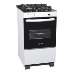 Fogao a Gas 4 Bocas Venax Picasso Vitreo Branco