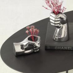 Cachepot Em Cerâmica 7,5x15cm - D' ROSSI