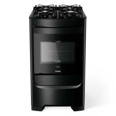 Fogão Consul 4 Bocas CFO4VBEANA, Preto, Bivolt