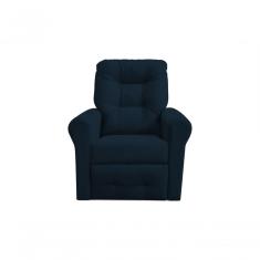 Poltrona Do Papai Reclinável Clio - Chumbo Light
