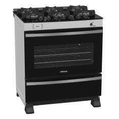 Fogao a Gas 6 Bocas Venax Maxi Vitreo Branco