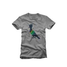 Camiseta pica pau patriota - Reserva, Cinza mescla, G