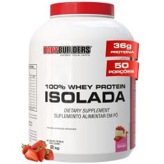 Whey Protein 100% Isolada 2kg - Bodybuilders-Unissex