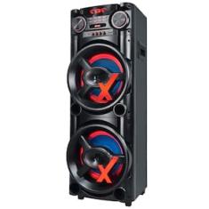 Torre de Som Amvox ACA 1900 New X com Bluetooth e Função Power X – 1900W