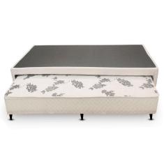 Cama Box Bicama Flora White -Molas- 088x188