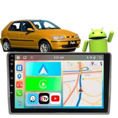 Kit Multimídia MP5 9" Palio 2001-2013 CarPlay Android Auto + Câmera - 