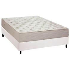 Cama Box Casal: Colchão Molas Ortobom Hotelaria Multilastic Orthotel S