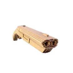 Quebra Cabeças 3D Escopeta Curta Cano Duplo Mdf Nat Darama