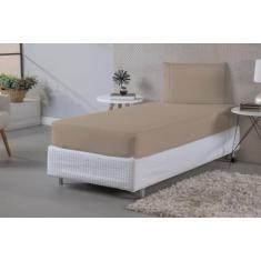 Jogo De Lençol Solteiro Box 400 Fios 2 Peças Ponto Palito - RT ENXOVAI