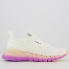 Tênis Reebok Nano Gym Feminino Off White e Rosa-Feminino