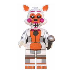 Boneco Blocos De Montar Lolbit Five Nights At Freddys