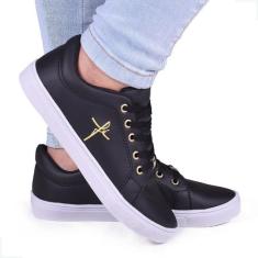 Tênis Feminino Branco Sapatenis Leve e Confortável - Star outlet Calça