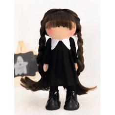 Boneca wandinha addams - boneca russa - Marias de Pano, Loiro