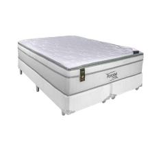 Cama Box King + Colchão Portobel Ecstasy Molas Ensacadas 70x193x203