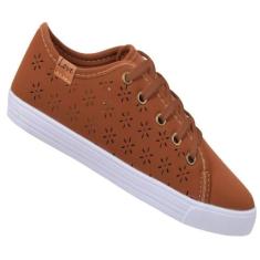 Tênis Casual Feminino Moda Confortável Sapatênis - Leila Soares, Caram