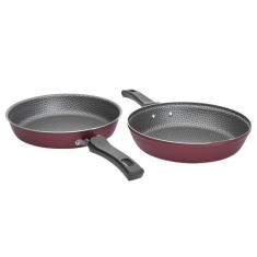 Omeleteira Funda Loreto Tramontina em alumínio Antiaderente Ø20cm Verm