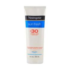 Protetor Solar Neutrogena Sun Fresh Fps30 Textura Leve 200ml
