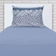 Jogo Lençol Cama Solteiro Guadalajara Com Elástico 2 Peças