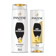 Pantene Pro-V 1 Kit de Shampoo Hidro-Cauterização 350ml + Condicionador Pantene Pro-V Hidro-Cauterização 175ml
