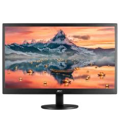 Monitor AOC 18,5" LED HD HDMI VGA Ajuste de Inclinação Widescreen 1366x768 E970SWHNL