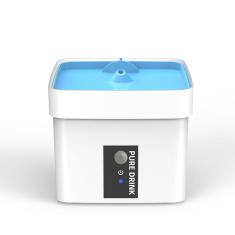 Bebedouro Fonte Agua Sensor Automatico 1,5 Litros Pet Gato Cachorro Caes Filtro Limpeza Purificada