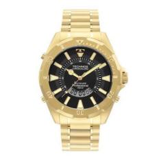 Relógio Technos Masculino Skydiver Dourado WT205FL/4P Resistente à águ