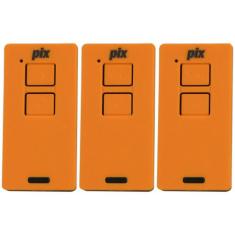 3 Controle Portão Alarme Cerca Elétrica 433,92mhz Tix Pix Garen Ppa Za