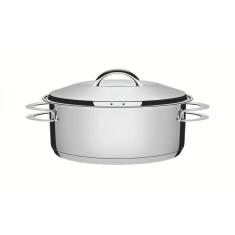 Caçarola Solar Rasa Inox Fundo Triplo 24Cm 4,7L Tramontina