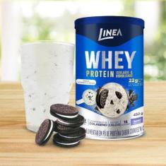 Whey Protein Isolado E Hidrolisado Sabor Cookies N Cream Lata 450G - L