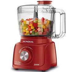 Mini Processador Mondial Turbo Pratic 300W MP-16-R - 127V