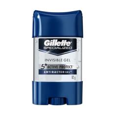 Gillette Desodorante Gel Antitranspirante Antibacterial 82G