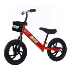 Bicicleta Balance Infantil 12 Sem Pedal Vermelho - Importway, Equilíbr
