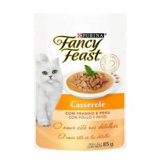 Ração Úmida Fancy Feast Casserole para Gatos Sabor Frango e Peru 85g -