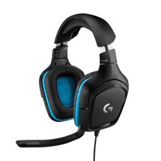 Fone de Ouvido Gamer Logitech G432 com Fio - 7.1 Surround Sound, DTS:X