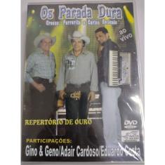 Dvd Os Parada Dura - Ao Vivo Repertorio De Ouro