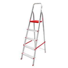 Escada Botafogo Alumínio com 5 Degraus, UNICA
