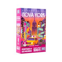 Quebra-cabeça Nano 500 pç Estados Unidos -Nova York -Toyster - Toyster