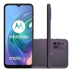 Smartphone Motorola Moto G10 XT2127 64GB Dual Chip Tela 6.5" 4G WiFi Câmera 48MP+8MP+2MP+2MP Cinza