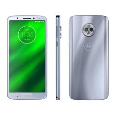 Smartphone Motorola Moto G6 Plus 64Gb Topázio - Dual Chip 4G Câm. 12Mp