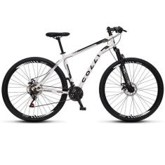 Bicicleta Colli Aro 29 Athena Freio A Disco Branco/bege