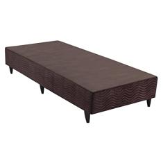 Base Sommier Camurça Solteiro 88x188x23cm Ortobom Marrom