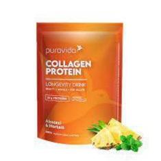 Collagen Protein Abacaxi E Hortelã Puravida 450G - Colágeno