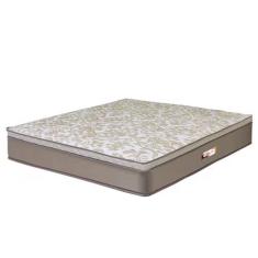 Colchão King Size Hellen Alpha com EuroPillow e Molas Ensacadas 22x193x203 cm – Bege