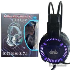 Fone gamer headset surround 7 1 deep bass - KNUP KP 464